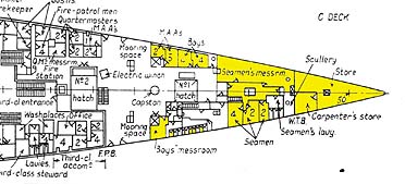 R Deck Quarters Map