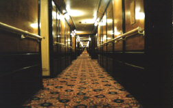 A view down a corridor
