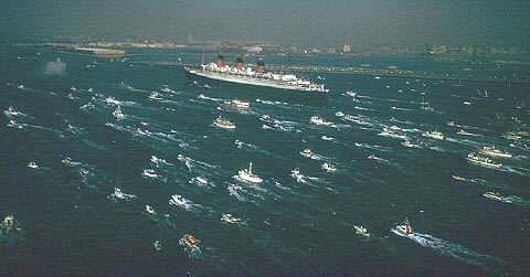 Arrival in Long Beach